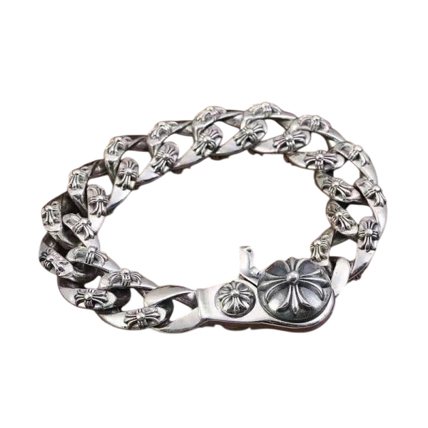 CHROME HEARTS FULL FLOWER RIVOT BRACELET