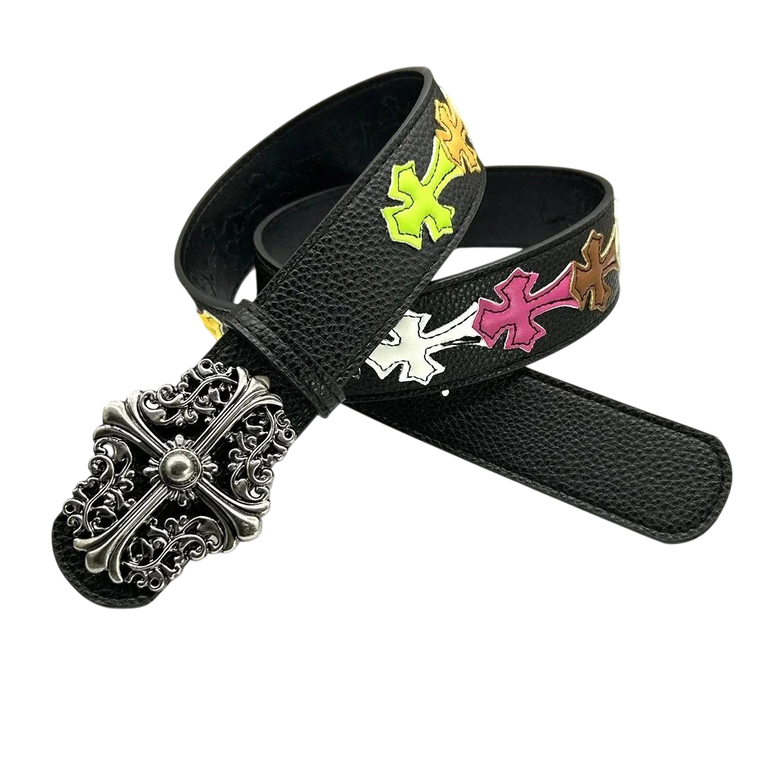 CHROME HEARTS CROSS BELT CROSS BUCKLE
