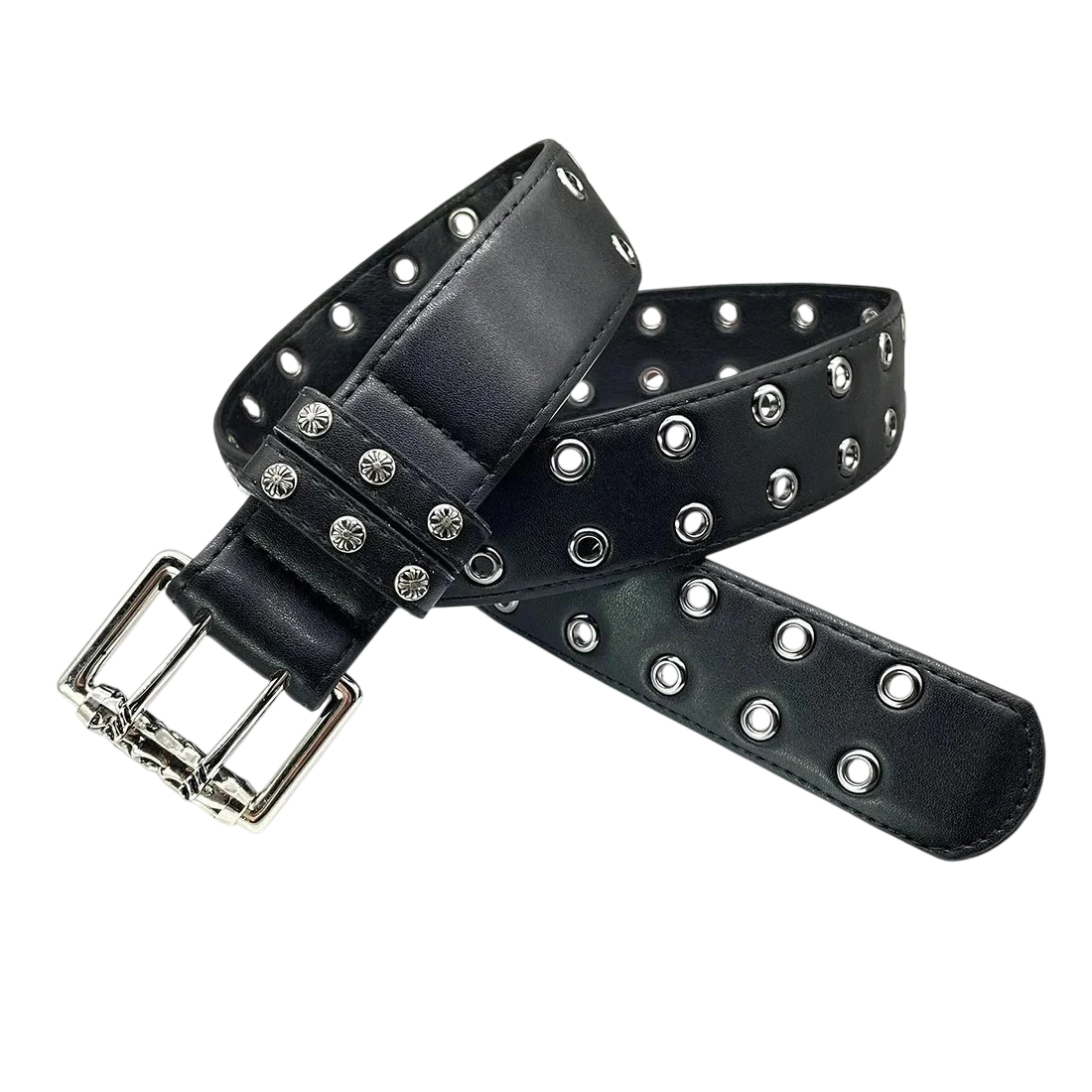 CHROME HEARTS HOLED BELT