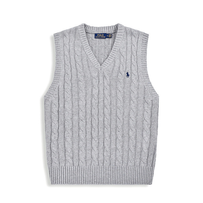 RALPH LAUREN GRAY VEST