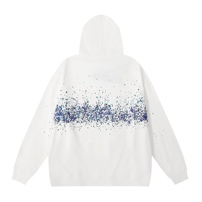 AMIRI SPLATTER WHITE HOODIE