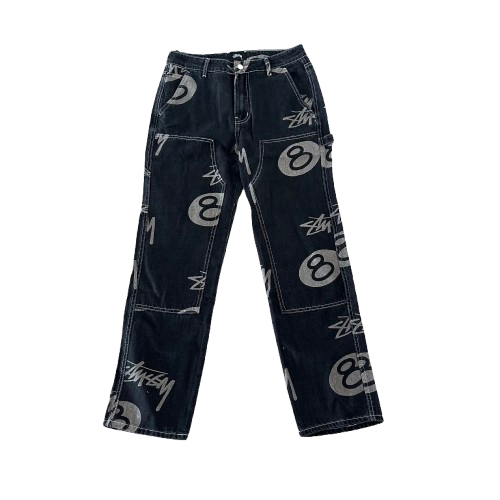 STUSSY BLACK JEANS
