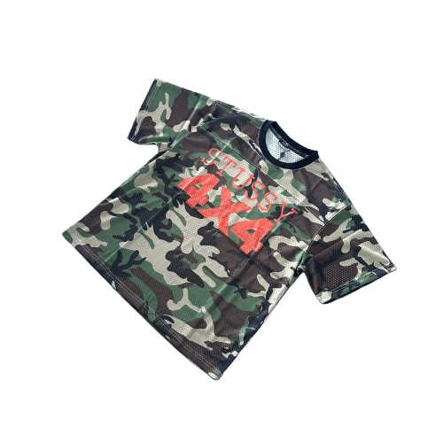 STUSSY CAMO SHIRT 4X4