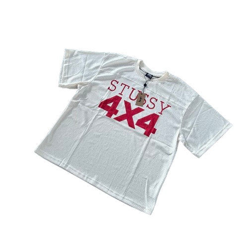 STUSSY WHITE SHIRT 4X4