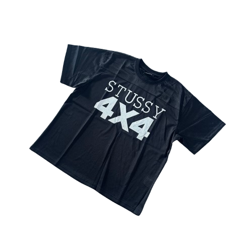 STUSSY BLACK SHIRT 4X4