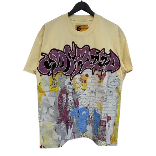 GODSPEED SKELETON GRAFFITI APRICOT