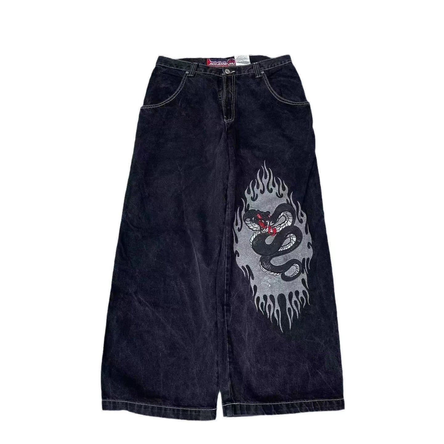 JNCO SERPENT BLACK JEANS