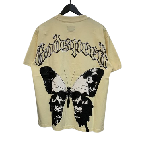 GODSPEED BUTTERFLY SKULL APRICOT