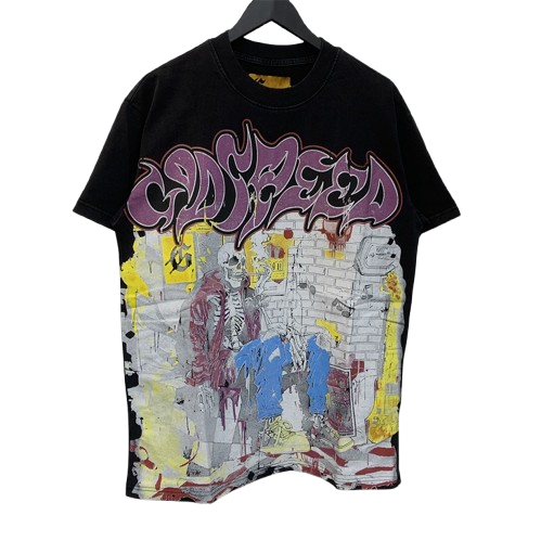 GODSPEED SKELETON GRAFFITI BLACK