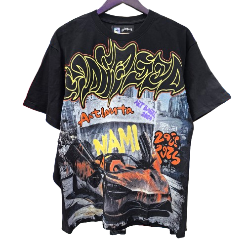 GODSPEED MIAMI SPRAYPAINTED BLACK