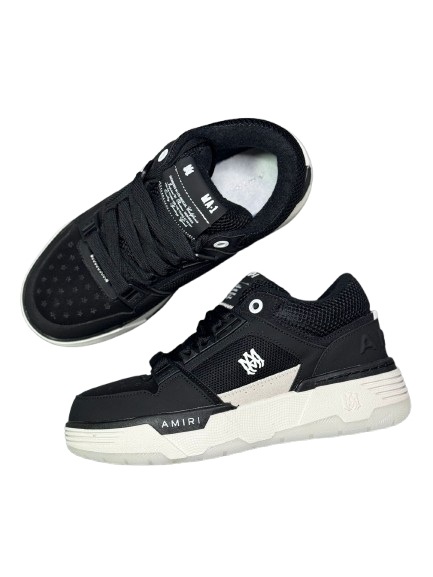 AMIRI SHOES GLITTER BLACK/WHITE