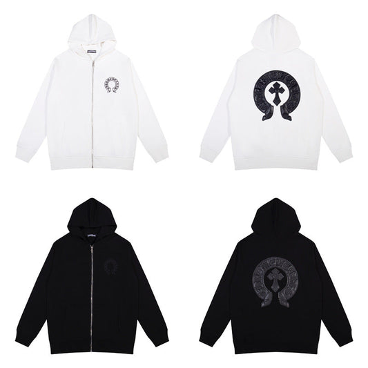 CHROME HEARTS MONO ZIPUP