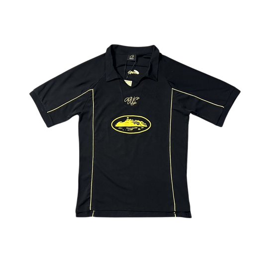 CORTEIZ BLACK YELLOW POLO