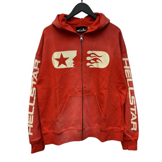 HELLSTAR RED ZIPPER