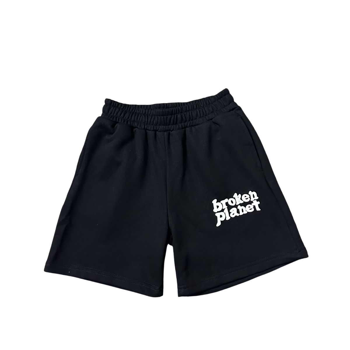 BROKEN PLANET BLACK SHORTS