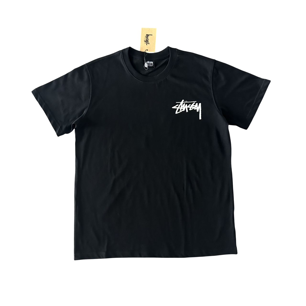 STUSSY CUBE SHIRT BLACK