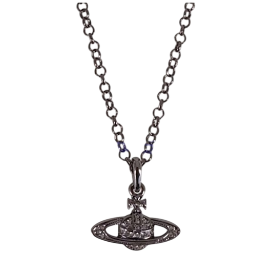 VIVIENNE WESTWOOD BLACK PENDANT