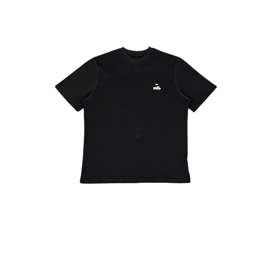 ARTE WHITE MINIMALISTIC SHIRT BLACK