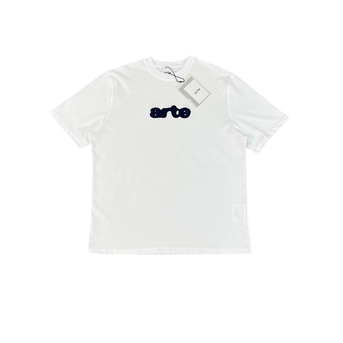 ARTE WHITE MINIMALISTIC SHIRT MID LOGO