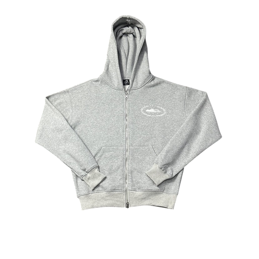 CORTEIZ GRAY ALCATRAZ ZIP UP