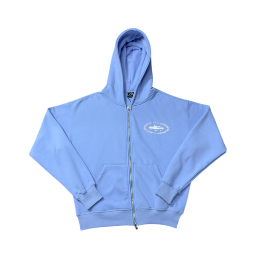 CORTEIZ BLUE ALCATRAZ ZIP UP