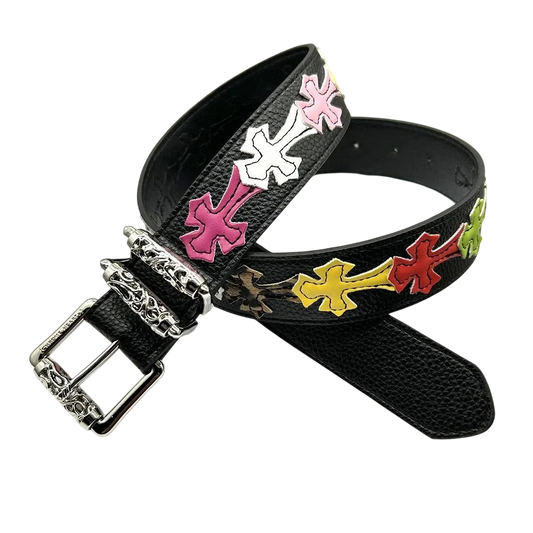CHROME HEARTS CROSS BELT NO BUCKLE