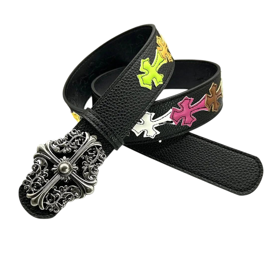 CHROME HEARTS CROSS BELT CROSS BUCKLE