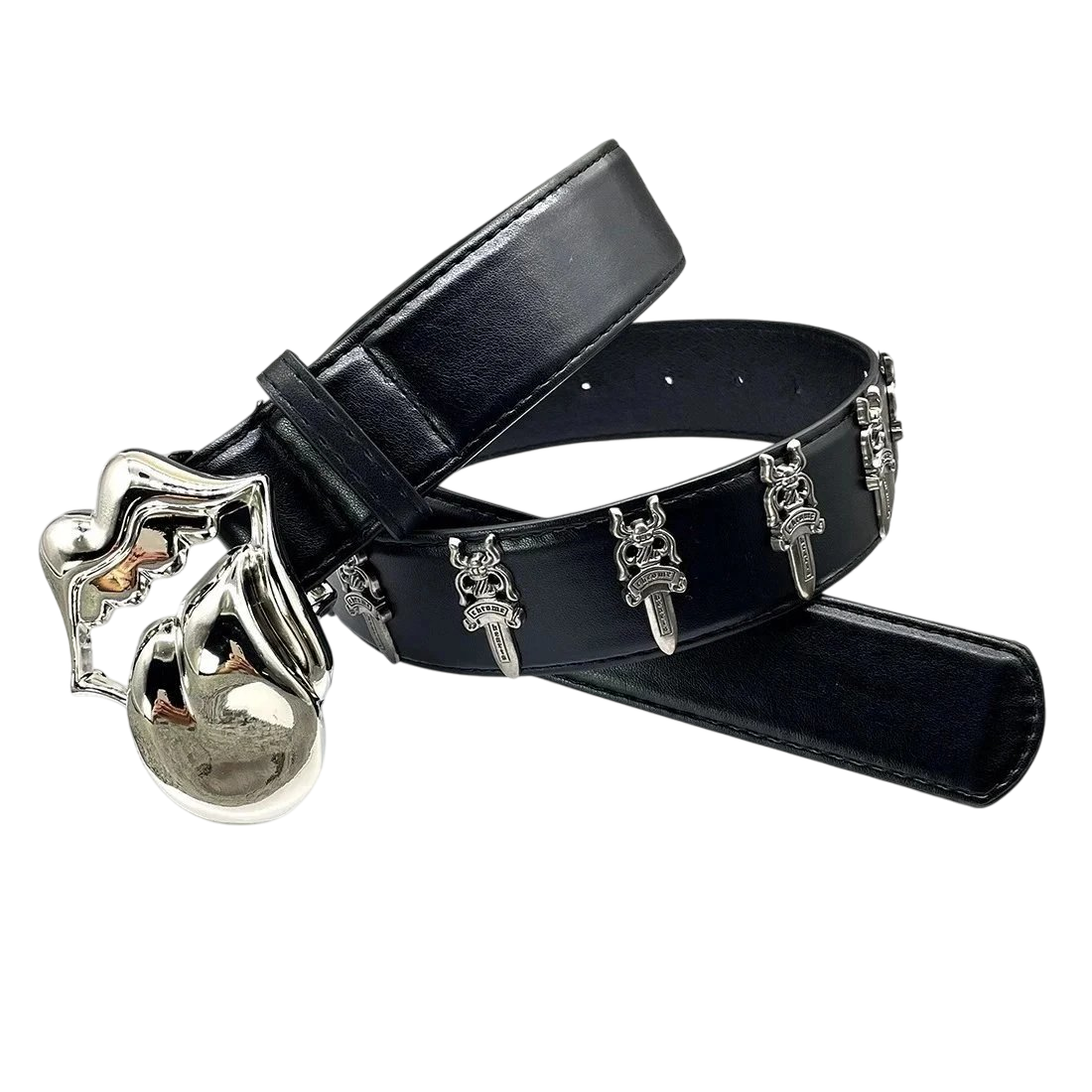 CHROME HEARTS x ROLLING STONES DAGGER BELT