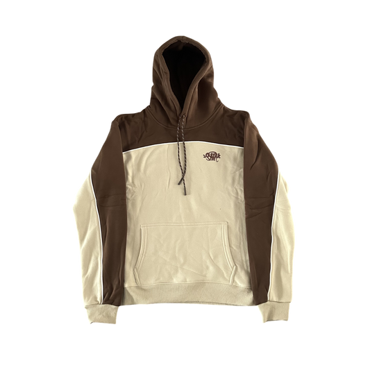 SYNA SYN22 HOODIE BROWN CREAM