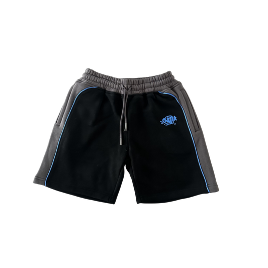 SYNA SYN22 SHORTS BLACK BLUE LINING