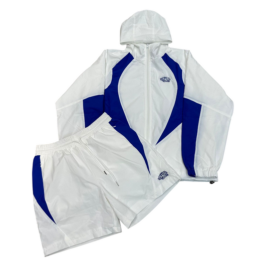 SYNA WHITE & BLUE TRACKSUIT