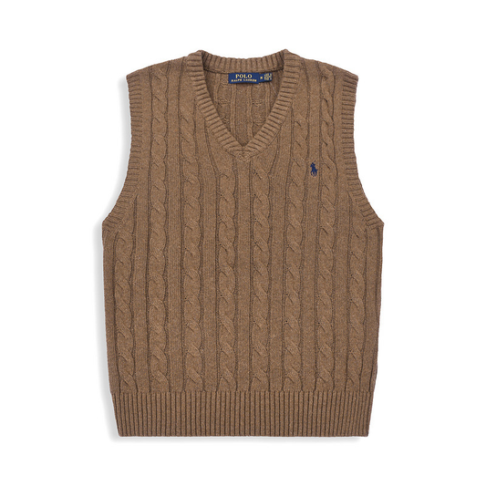 RALPH LAUREN BROWN VEST