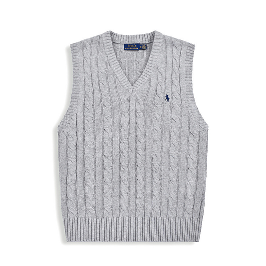 RALPH LAUREN GRAY VEST