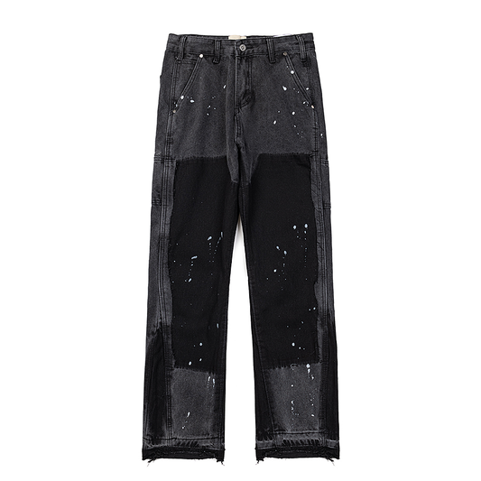 GALLERY DEPT 4091 BLACK BAGGY JEANS