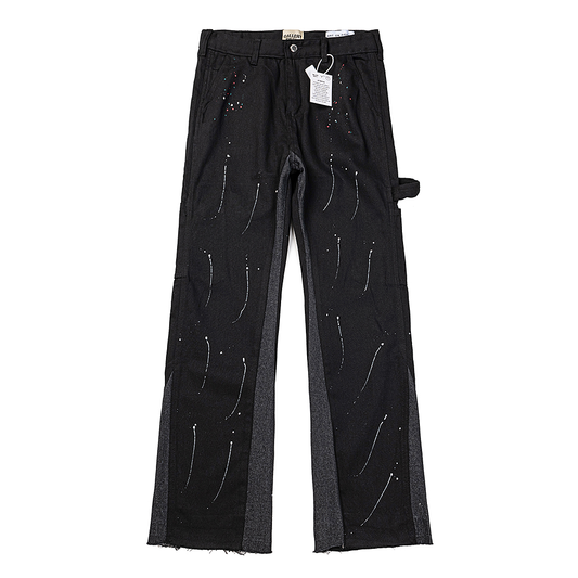 GALLERY DEPT BLACK BAGGY JEANS 4081