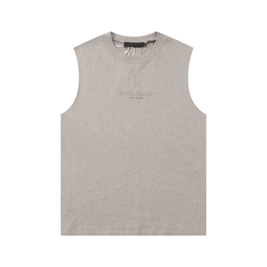 ESSENTIALS WHEAT ASH TANK TOP