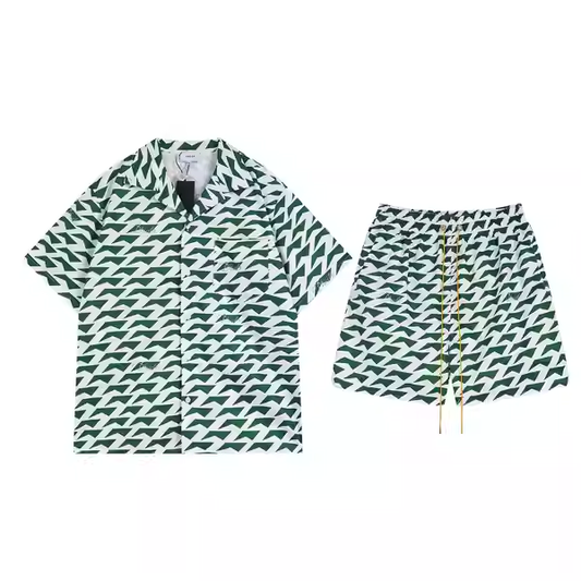 RHUDE GREEN SUMMER SET