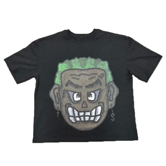 WATERMELON HEAD GRAPHIC TEE BLACK