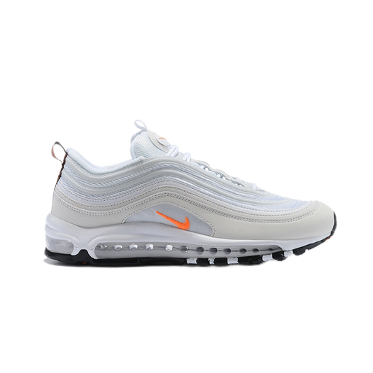NIKE AIRMAX 97 WHITE BLACK SOLE