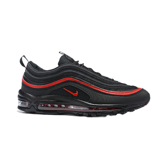 NIKE AIRMAX 97 BLACK RED LINING